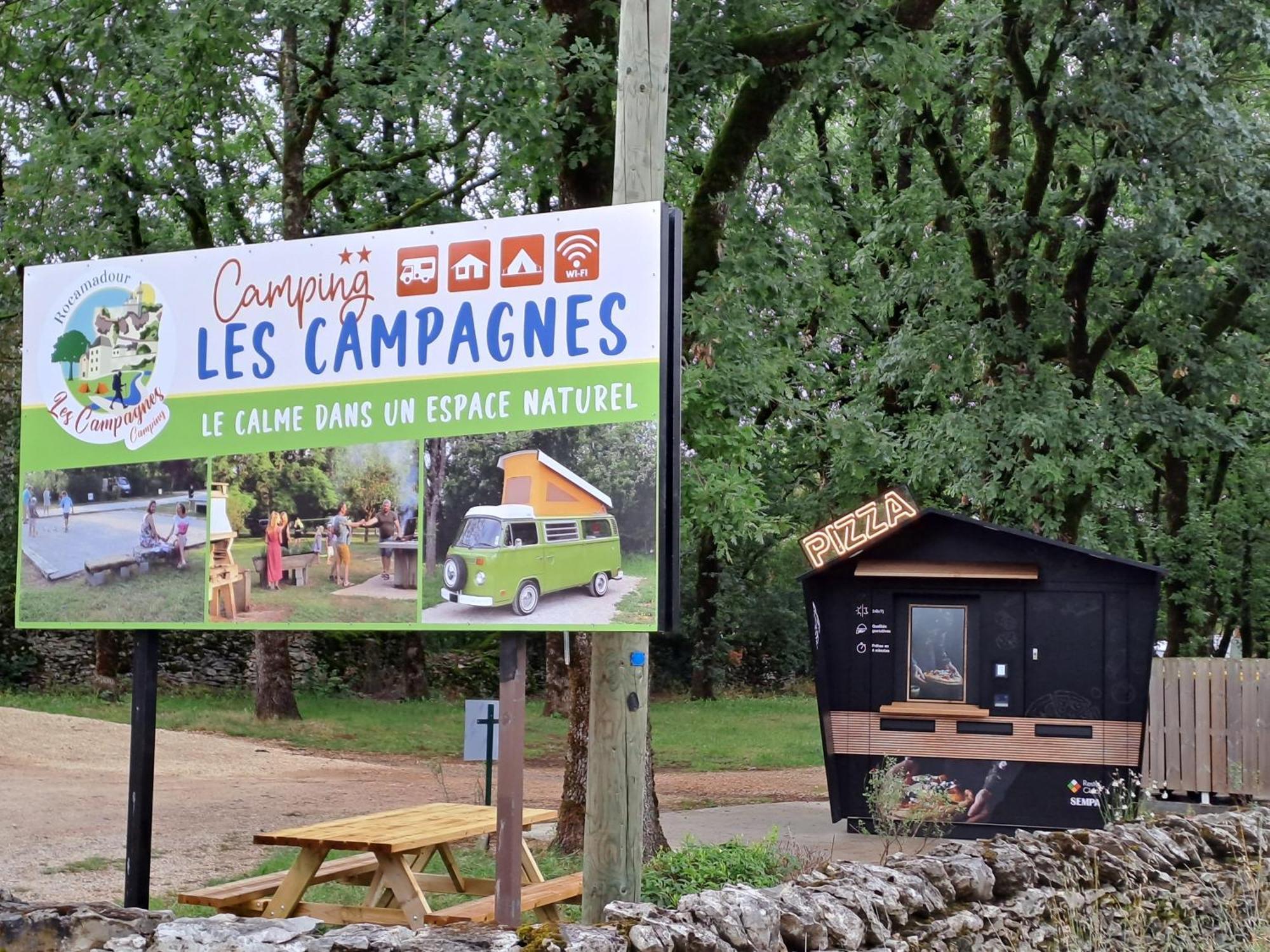 Camping Les Campagnes Рокамадур Екстериор снимка